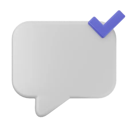 Chat  3D Icon