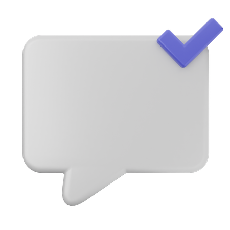 Chat  3D Icon