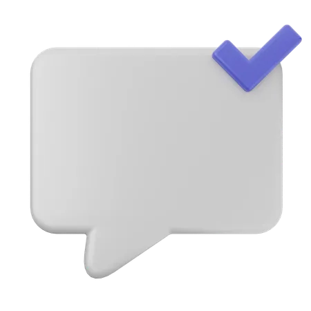 Chat  3D Icon