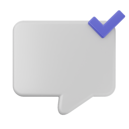 Chat  3D Icon