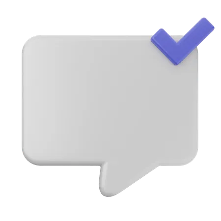 Chat  3D Icon