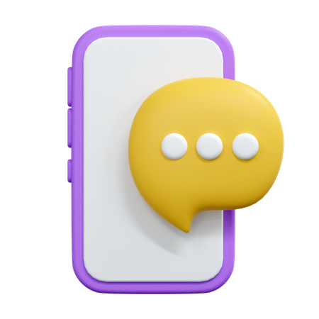 Chat  3D Icon