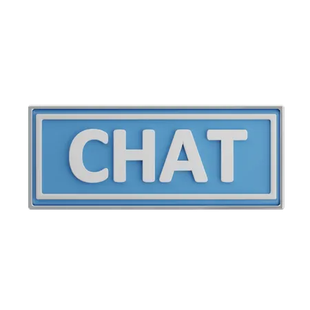 Chat  3D Icon
