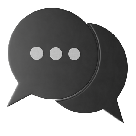 Chat  3D Icon