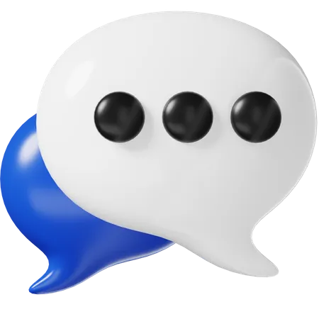 Chat  3D Icon