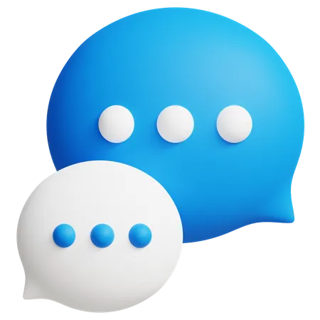 Chat  3D Icon