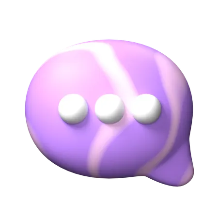 Chat  3D Icon