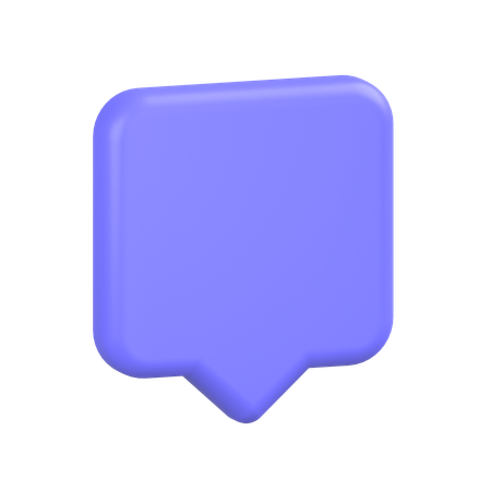 Chat  3D Icon