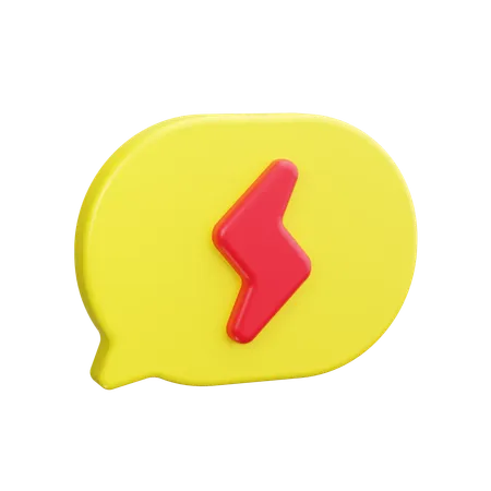 Chat  3D Icon