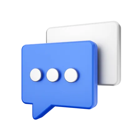 Chat  3D Icon