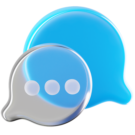 Chat  3D Icon