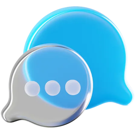 Chat  3D Icon