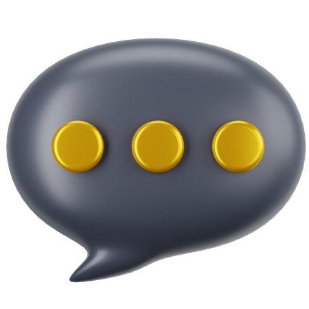 Chat  3D Icon