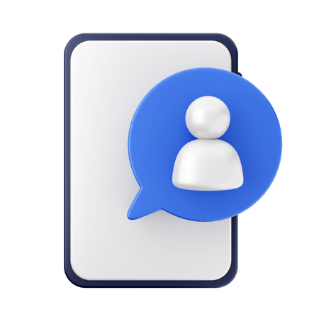 Chat  3D Icon