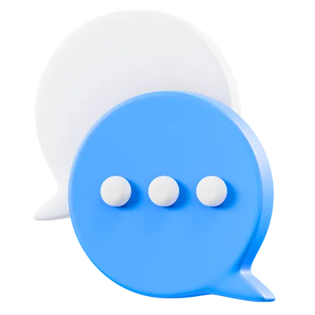 Chat  3D Icon