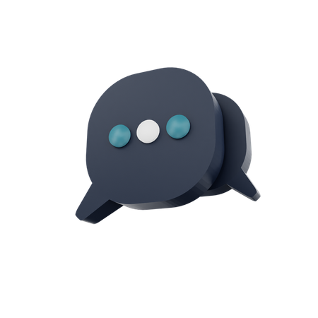 Chat  3D Icon