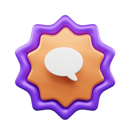 Chat  3D Icon