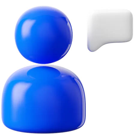 Chat  3D Icon