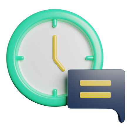 Chat  3D Icon