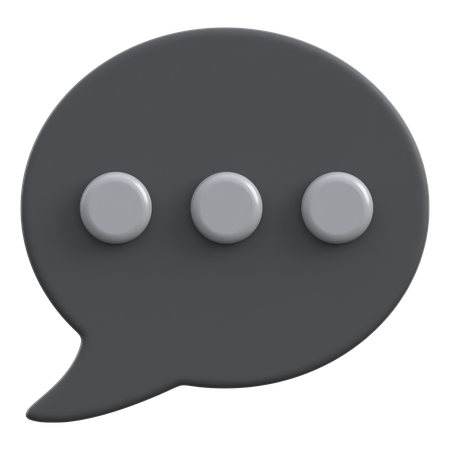 Chat  3D Icon