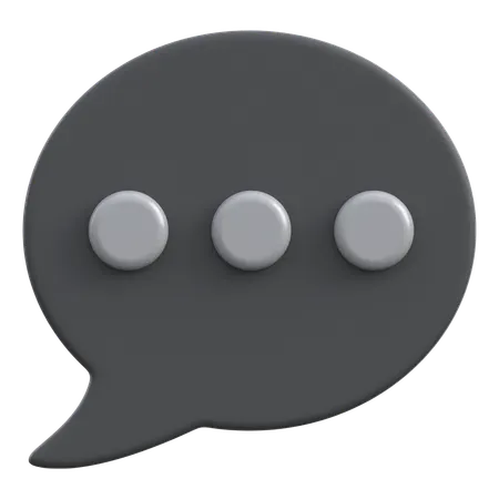 Chat  3D Icon