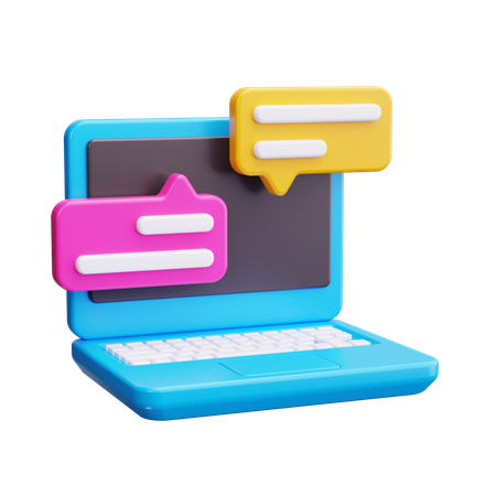 Chat  3D Icon