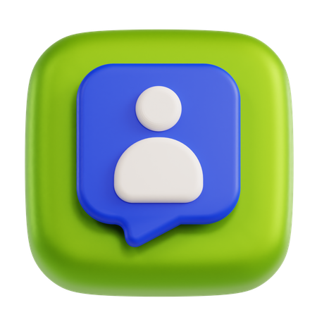 Chat  3D Icon