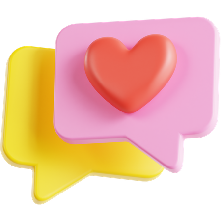 Chat  3D Icon