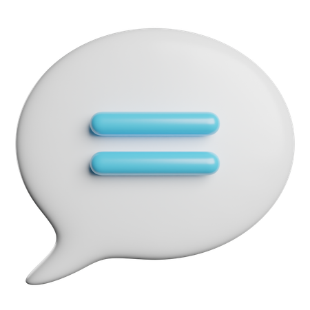 Chat  3D Icon