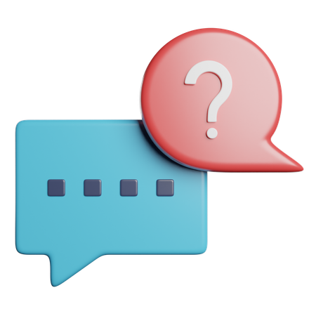 Chat  3D Icon