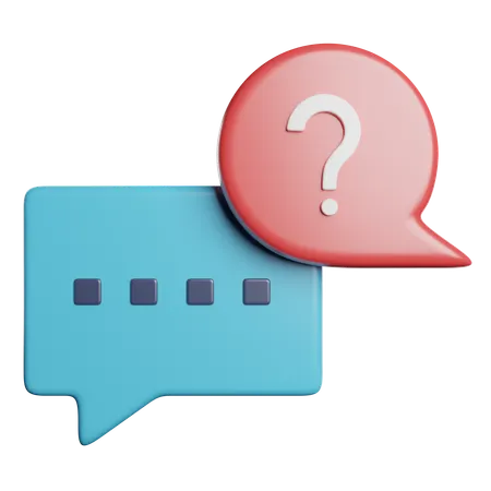 Chat  3D Icon