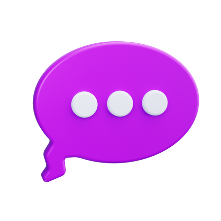 Chat  3D Icon