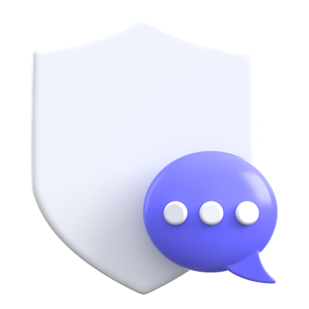 Chat  3D Icon