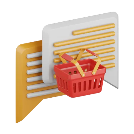 Chat  3D Icon