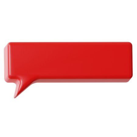 Chat  3D Icon