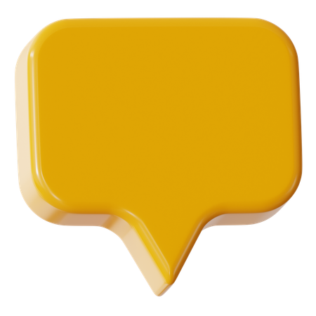 Chat  3D Icon