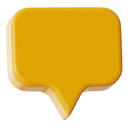 Chat  3D Icon