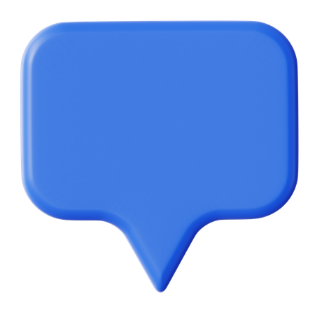 Chat  3D Icon