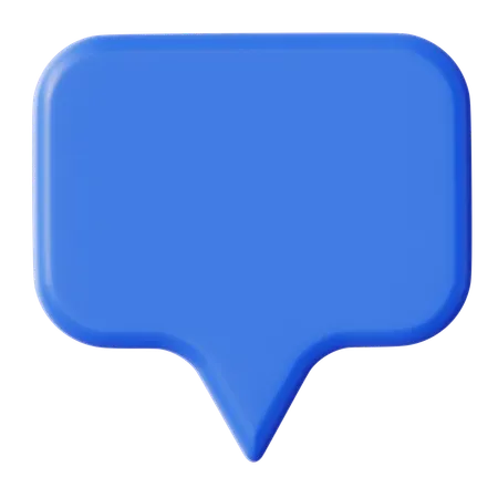 Chat  3D Icon