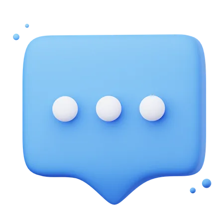 Chat  3D Icon