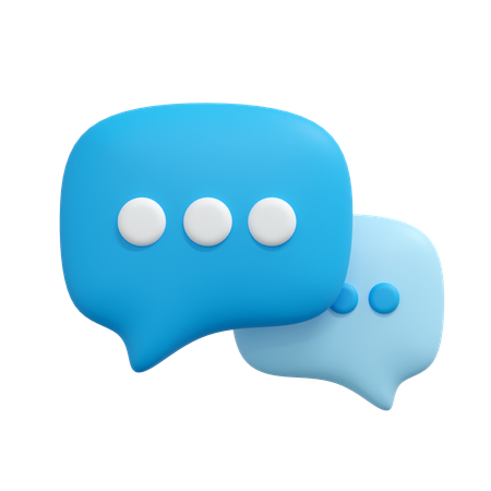 Chat  3D Icon