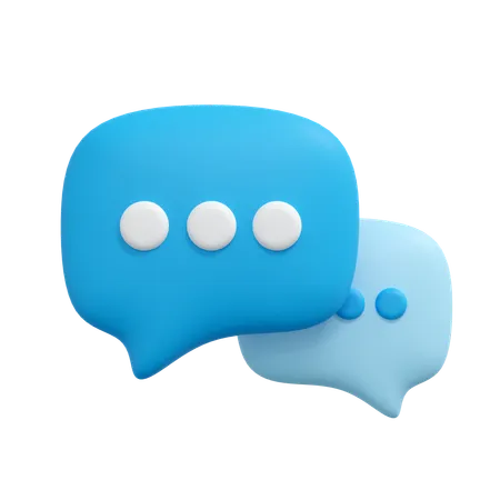 Chat  3D Icon