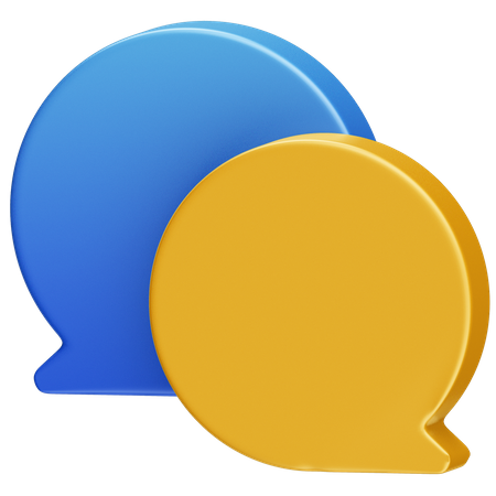 Chat  3D Icon