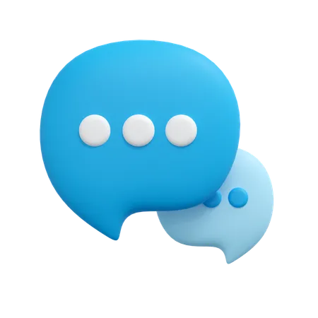 Chat  3D Icon