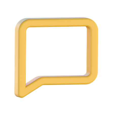 Chat  3D Icon