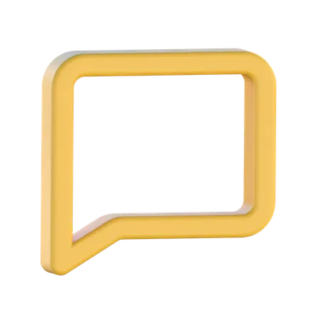 Chat  3D Icon