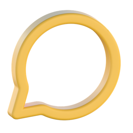 Chat  3D Icon