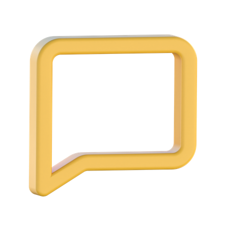 Chat  3D Icon