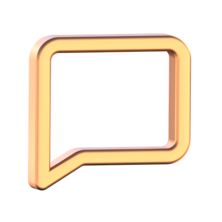 Chat  3D Icon
