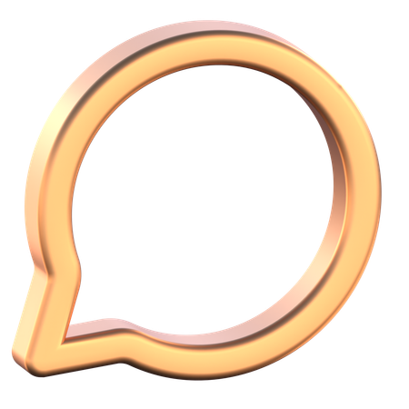 Chat  3D Icon